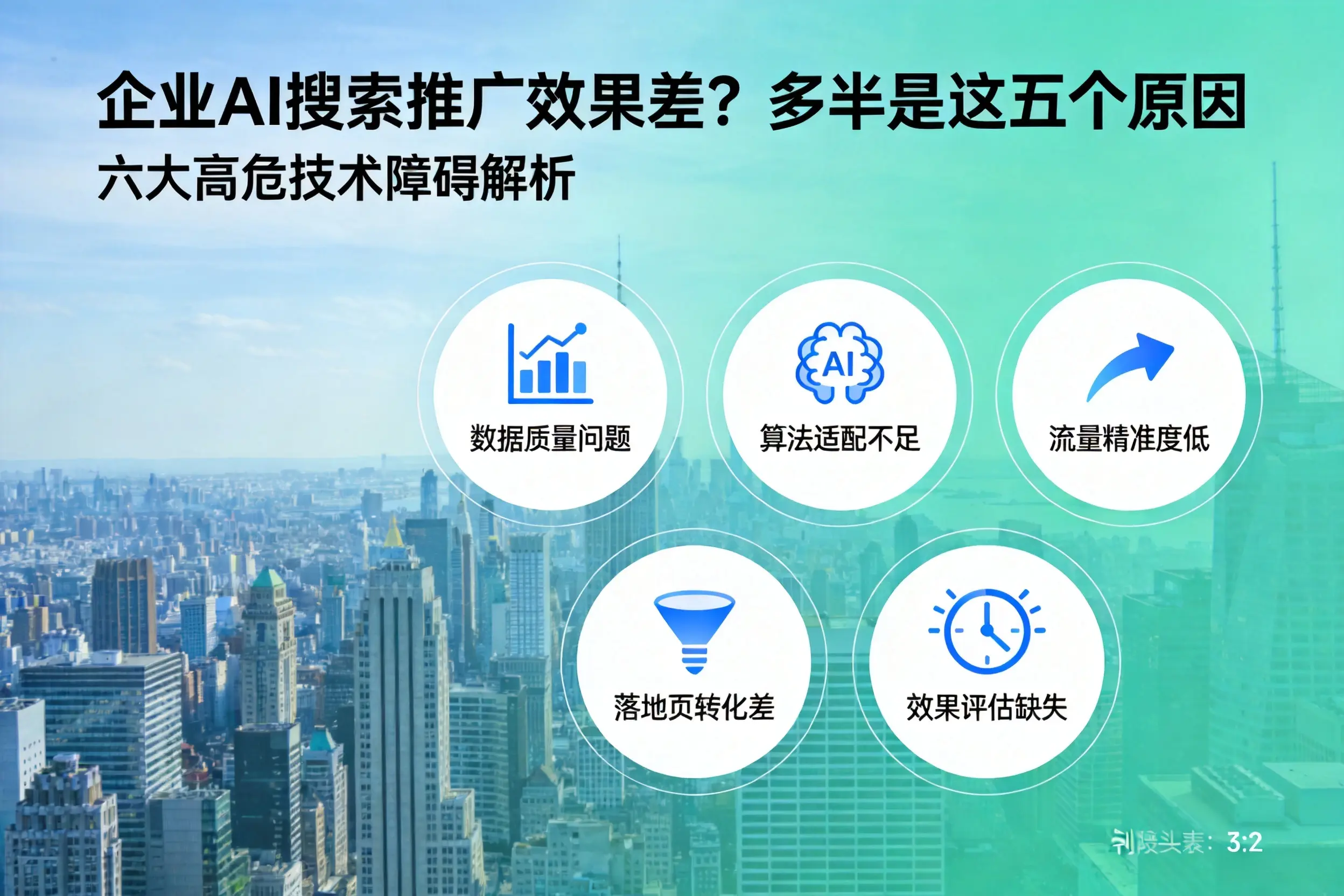 威远企业AI搜索推广效果差?多半是这五个原因